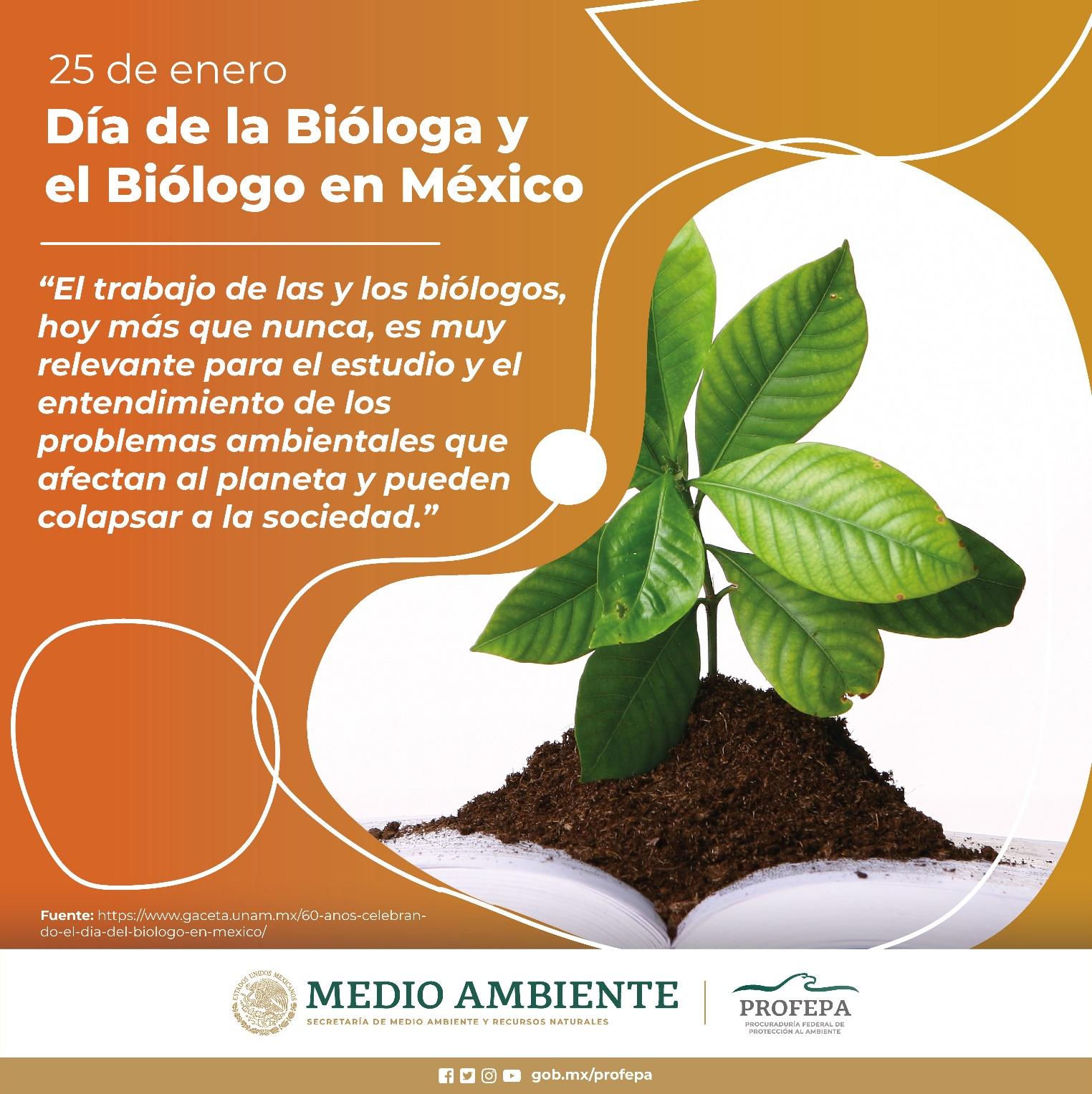 Dia de la Bióloga y el Biólogo en México